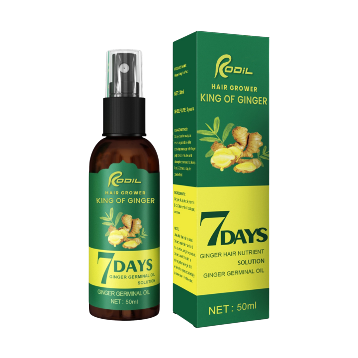 King Of Ginger Hair Nourishing Oil Controlling Serum 7 Days Ginger