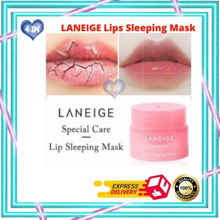 LANEIGE Korea Lips Sleeping Mask Night Sleep Moistened Lip Balm Water