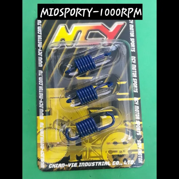 Racingsafe NCY CLUTCH SPRING 1000RPM COLOR BLUE MODEL MIOSPORTY