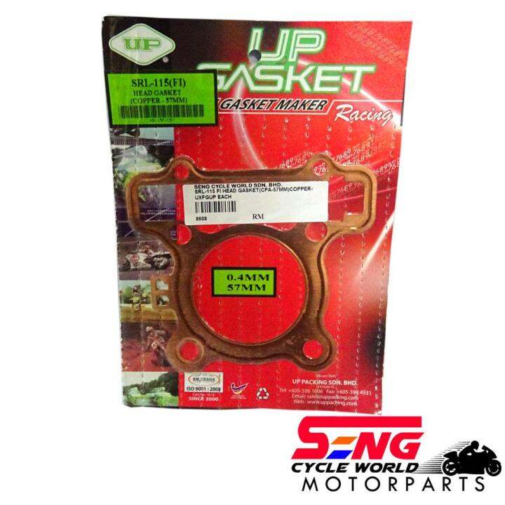 SRL 115 FI HEAD GASKET CPA 57MM COPPER Lazada