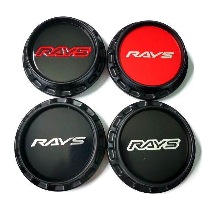 Style Pcs Mm Rays Car Sport Rim Wheel Cap Black Chrome High Style