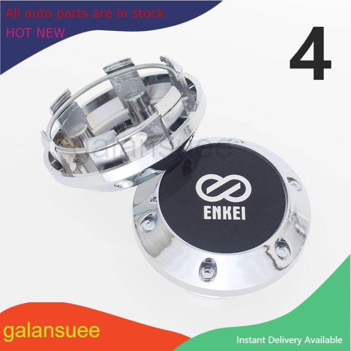 Galansuee 4pcs 64 5MM ENKEI Center Cap For Rims Auto Wheel Cover Hub