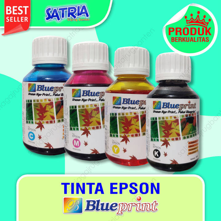 Tinta Epson Blueprint 100ml Lazada Indonesia