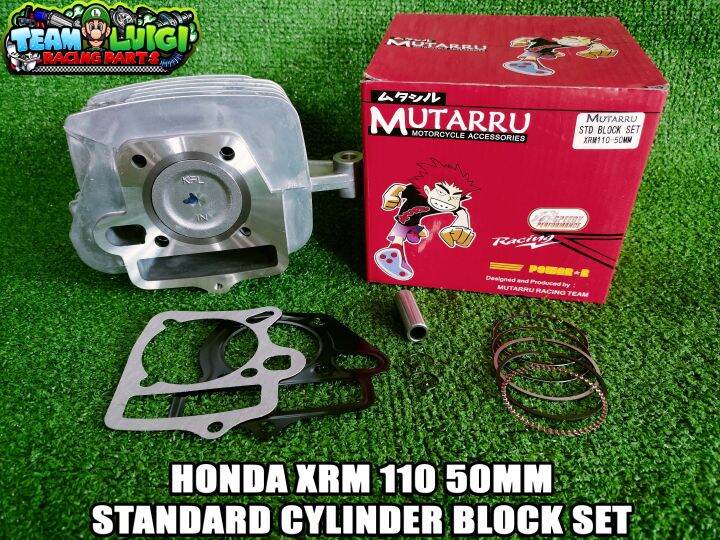 Mutarru Honda Xrm Mm Standard Cylinder Block Set Lazada Ph