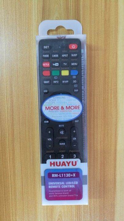 Huayu Rm L X Universal Smart Tv Remote Control With Home Apps