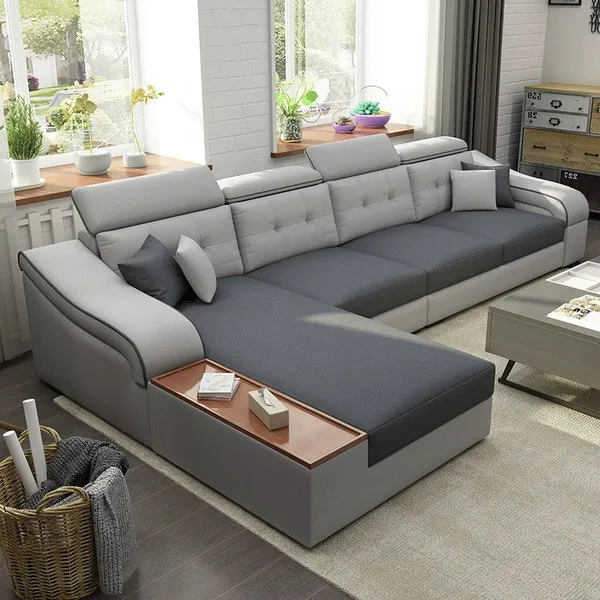 Kursi Sofa Minimalis L Shape Leter L Putus Sofa Modern Sofa Ruang