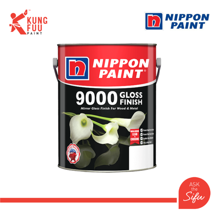 Nippon Paint 1 Litre 5 Litre 15 Litre 9000 Gloss Finish Enamel