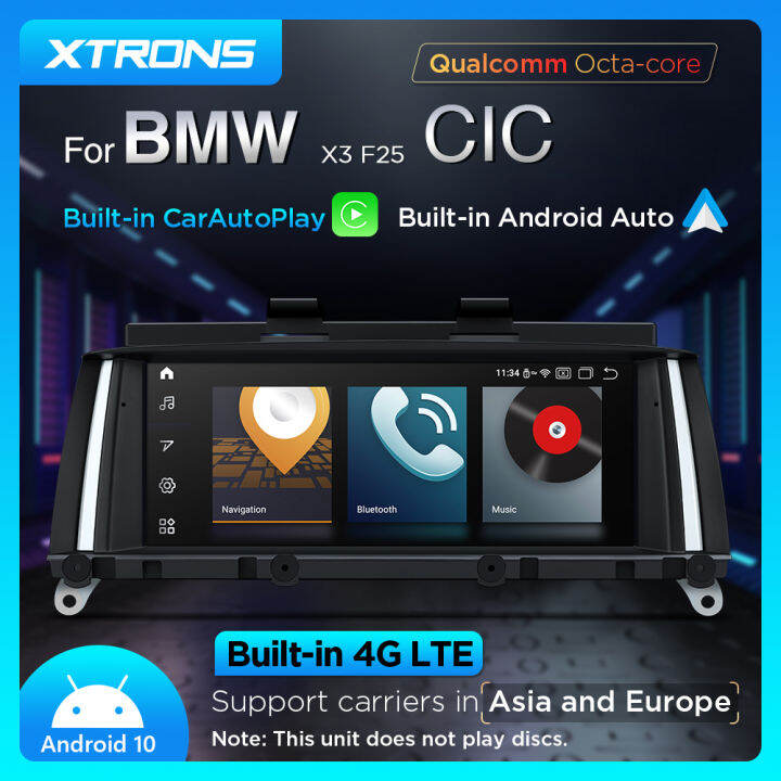 XTRONS 8 8 BMW X3 F25 Android12 Car Player Qualcomm 8Core 4 64 IPS