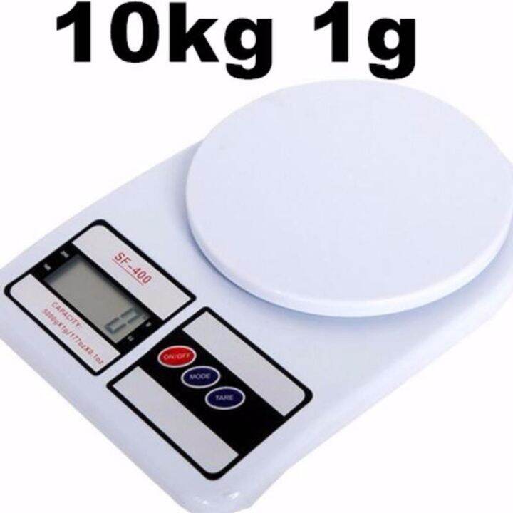 Timbangan Dapur Digital Kitchen Scale SF 400 Kapasitas 10Kg Timbangan