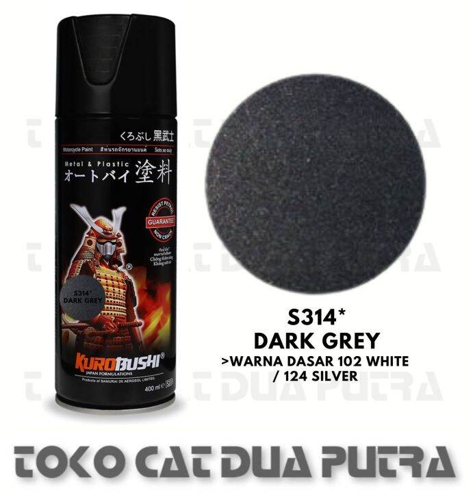 Samurai Paint S314 Dark Grey Lazada Indonesia