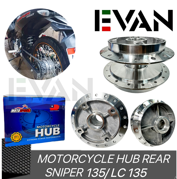 EVAN PH REAR HUB For Sniper 135 Lc135 Motorcycle Lazada PH