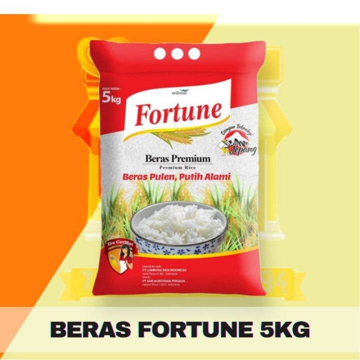 Beras Premium Fortune Kemasan Kg Lazada Indonesia