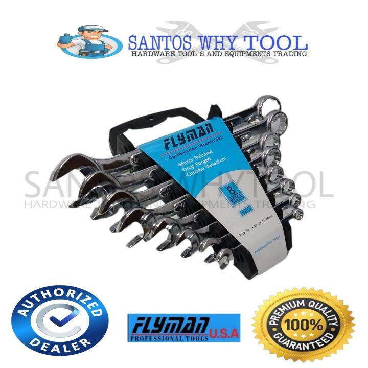 FLYMAN USA 8PCS COMBINATION WRENCH Lazada PH