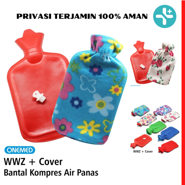 Onemed Bantal Kompres Cover Motif Air Panas Buli Buli Hot Water Bag