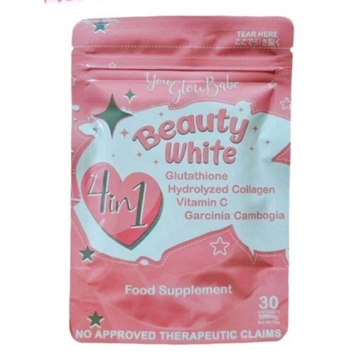 Beauty White Glutathione And Collagen By You Glow Babe In