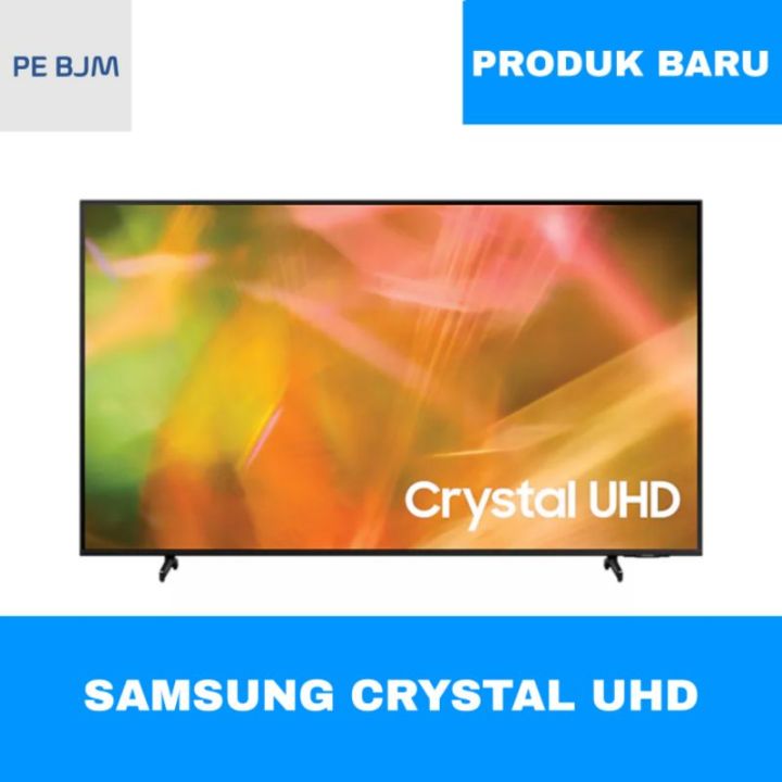 Smart Tv Samsung Inch Crystal Uhd Ua Au Garansi Resmi