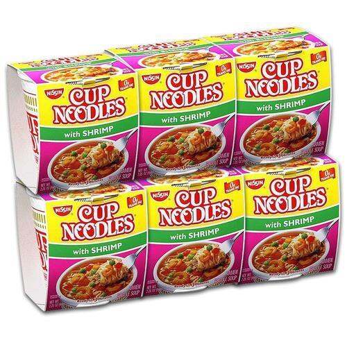 Nissin Cup Noodles With Shrimp Pack G Per Cup Lazada Ph