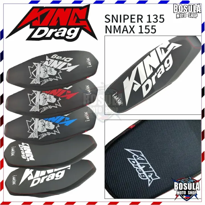 King Drag Flat Seat Aerox Nmax V1 Raider 150 Fi Mio M3 Sniper 150 Vega