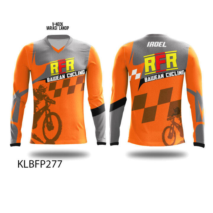 Kaos Baju Jersey Custom Premium Sepeda Gowes Mtb Bmx Motocross Trail