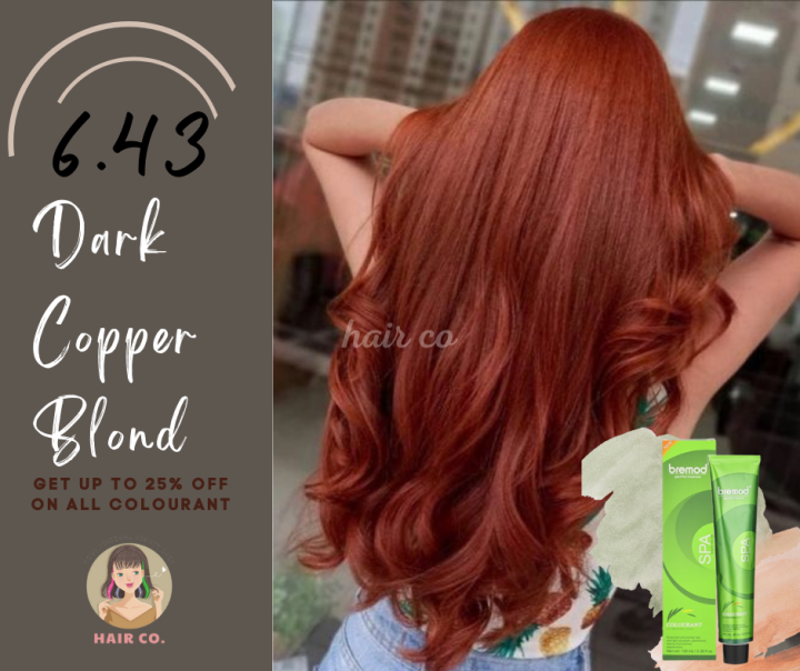 Dark Copper Blonde Hair Color Spa Ml Lazada Ph