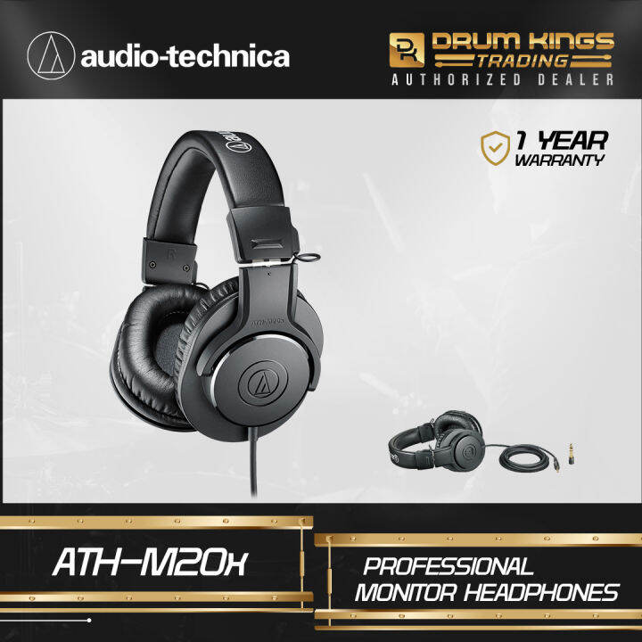 Audio Technica Ath M X Monitor Headphone Lazada Ph