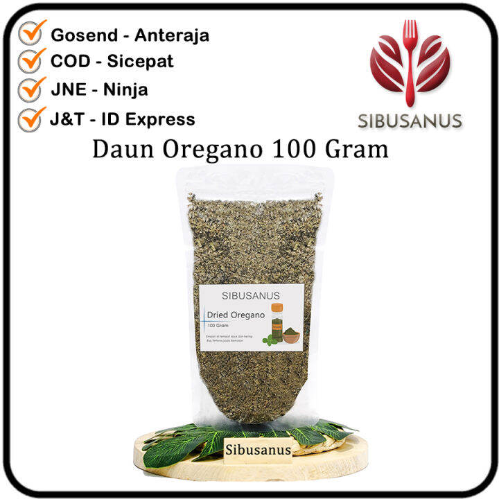 Daun Oregano Leaves Daon Origano Kering Dried Oregano Flake Gram