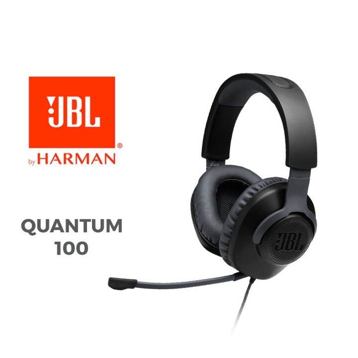 Jbl Quantum Wired Gaming Headset With A Detachable Mic Over The Ear