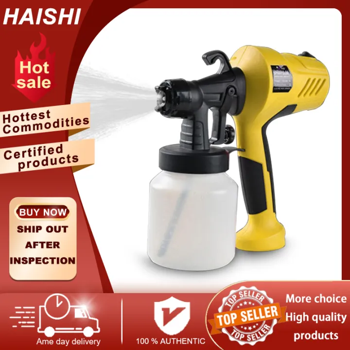 Paint Sprayer High Pressure W Electric Spray Gun Set Heavy Duty