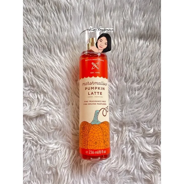 Bath Body Works Marshmallow Pumpkin Latte Fragrance Mist Ml