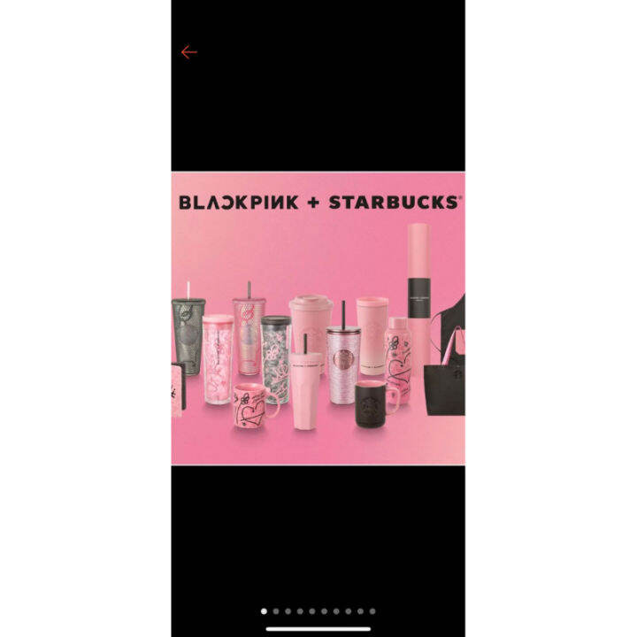 HOTblackpink X Starbucks Merchandise Tumbler Limited Edition Lazada