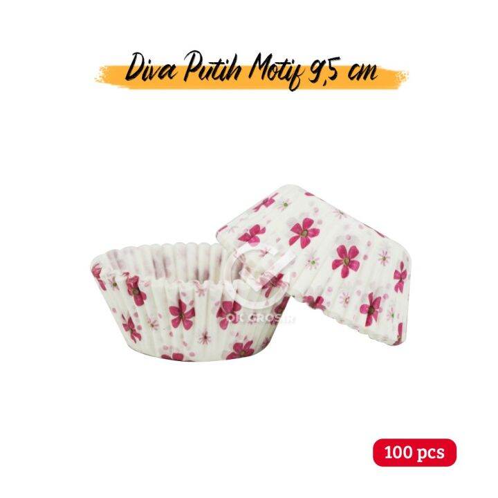 Diva Paper Cup Case Putih Motif Cm Pcs Lazada Indonesia