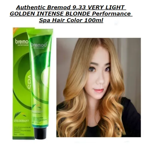 Authentic Bremod Very Light Golden Intense Blonde Performance Spa