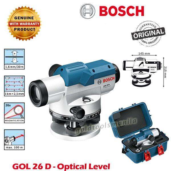 Bosch GOL 26 D Professional Optical Level Lazada PH