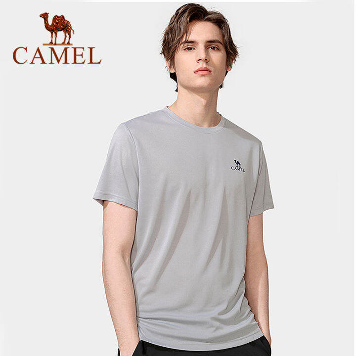 Camel Outdoor Men S Quick Drying T Shirt Round Neck Breathable Short