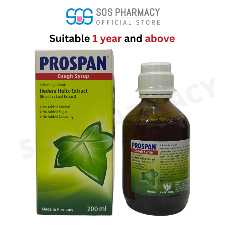 Prospan Cough Syrup 200ml Lazada