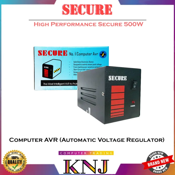 Secure AVR High Performance 3x220V Output Automatic Voltage Regulator