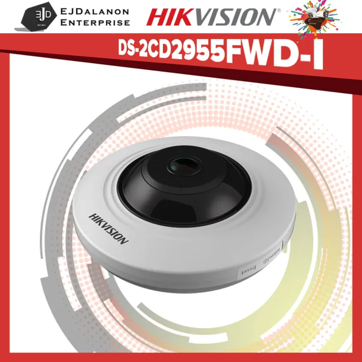 Hikvision DS 2CD2955FWD I 5 MP Fisheye Fixed Dome Network Camera