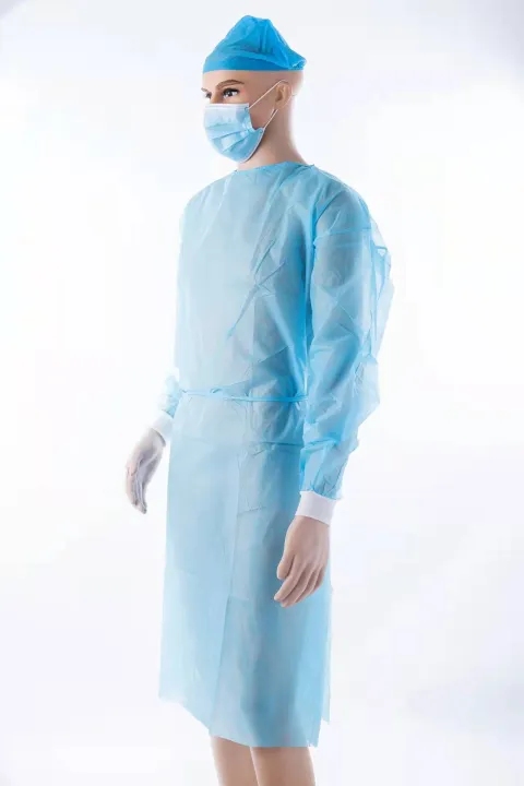 Pcs Ppe Disposable Non Woven Isolation Gown Ppe Gown Lab Gown