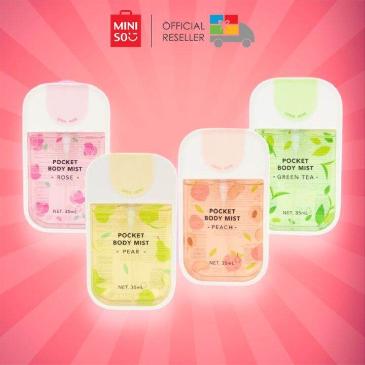 Miniso Pocket Body Mist Ml Lazada Indonesia