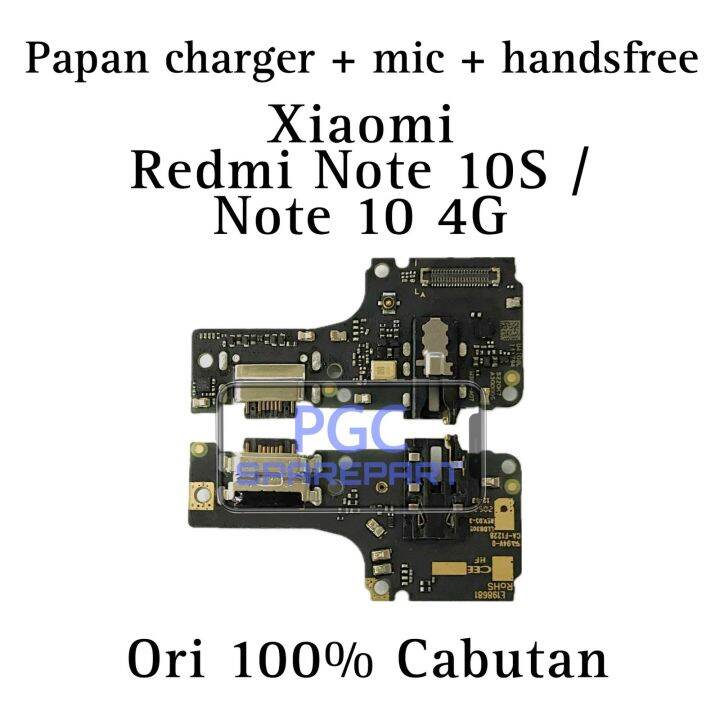 Papan Pcb Konektor Charger Mic Handsfree Xiaomi Redmi Note S