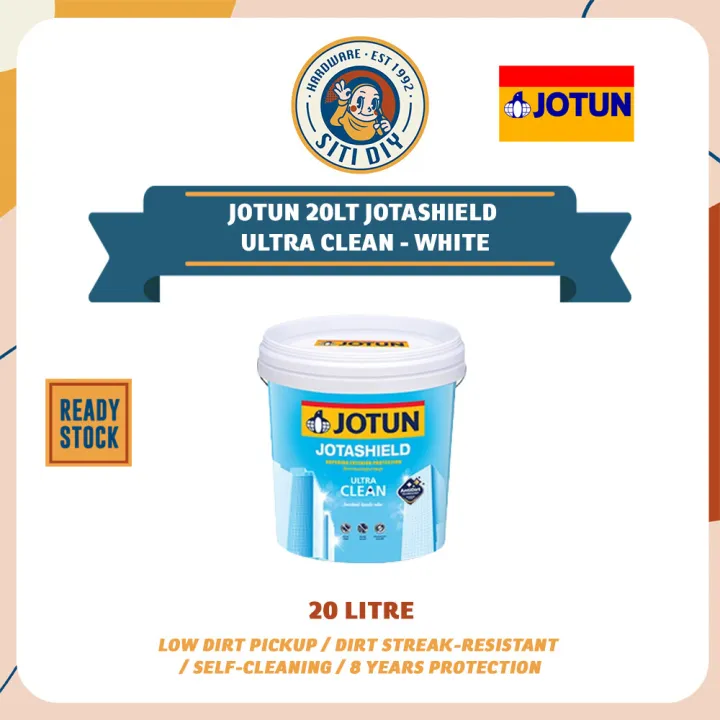 Sitidiy Jotun Lt Jotashield Ultra Clean White Lazada