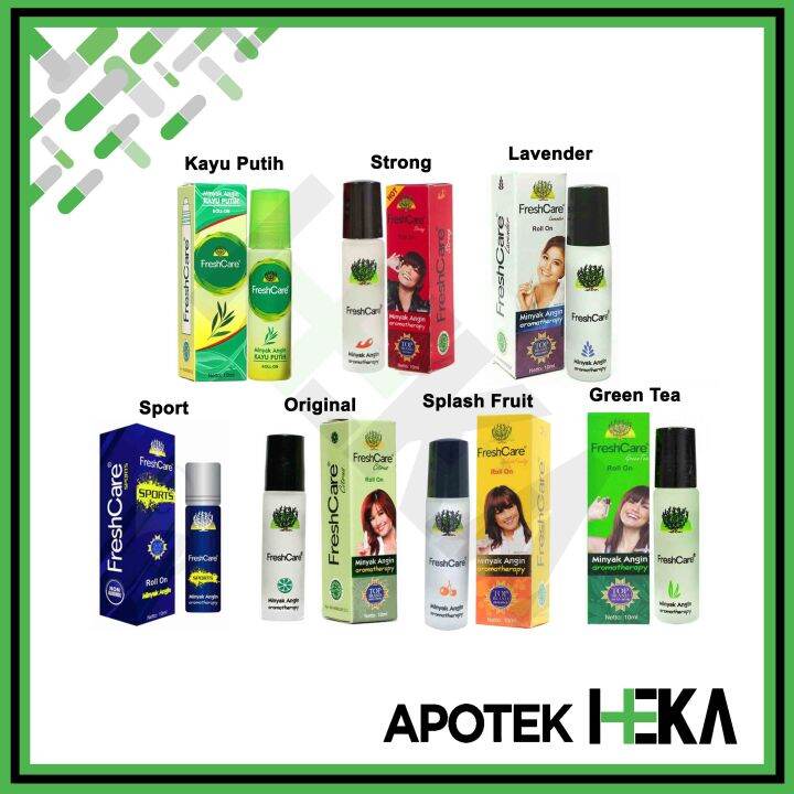 Fresh Care Ml Minyak Angin Aromaterapi Roll Lazada Indonesia