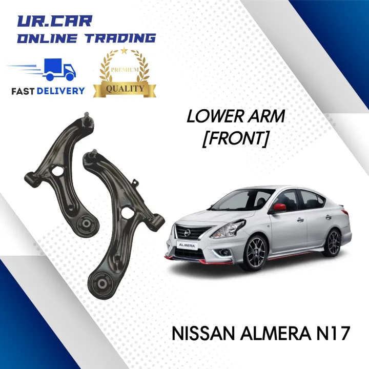 Nissan Almera N Front Depan Lower Control Arm Premium Quality