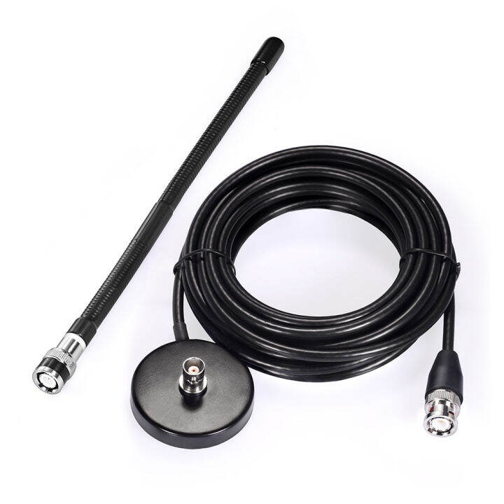 Superbat Bnc Plug Mhz Ham Radio Antenna With Magnetic Base M Cable