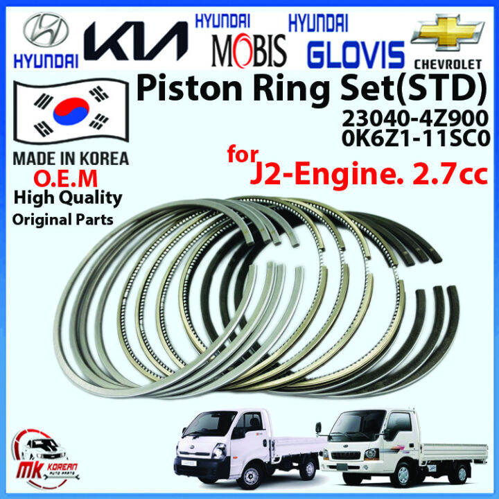 Oem Piston Ring Set Std For J Engine Cc K