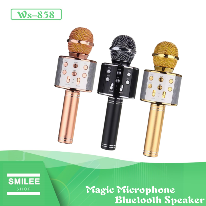 Original Ume Ws Karaoke Microphone Ws Wireless Bluetooth Hi