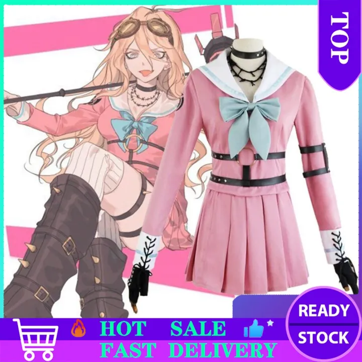 Cos World Anime Danganronpa V Miu Iruma Cosplay Costume Women Girls