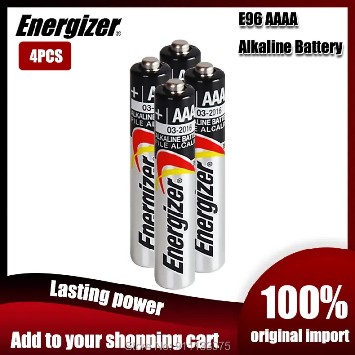 Pcs Energizer Aaaa Alkaline Battery Lr Am V Batteries E