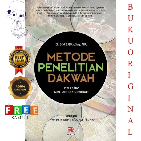 Buku Metode Penelitian Dakwah Pendekatan Kualitatif Dan Kuantitatif