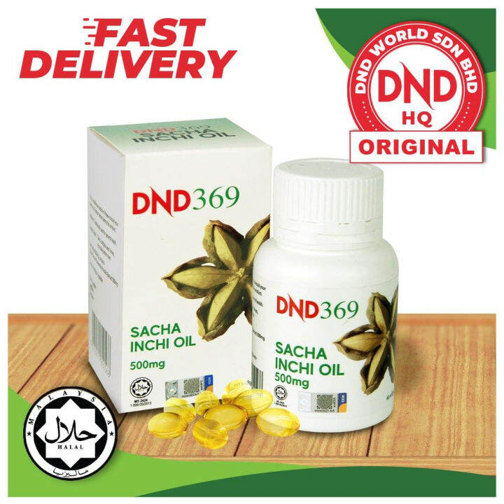 DND369 Sacha Inchi Oil Softgel 1 Botol 60 Biji Lazada